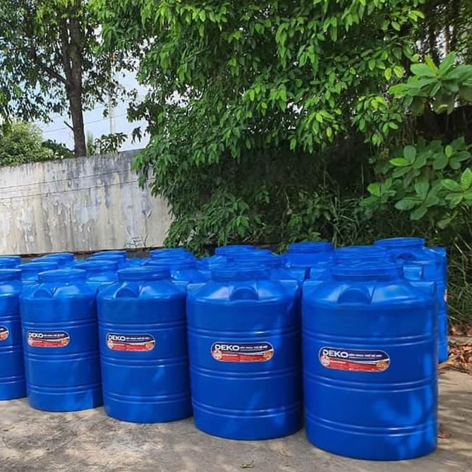 Bồn Nhựa 1000l đựng nước biển nuôi hải sản